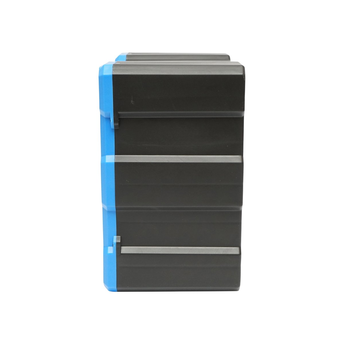 Cutie depozitare albastra din plastic modulara, 6 sertare 267x157x262mm Breckner Germany